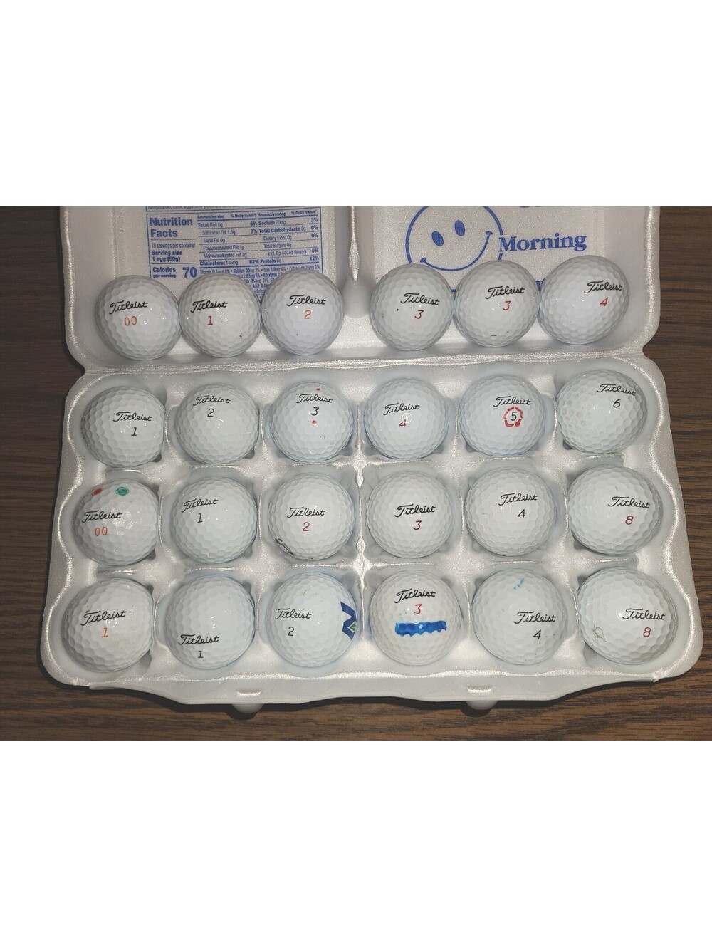 2 DOZEN MIXED TITLEIST used Golf Balls 24